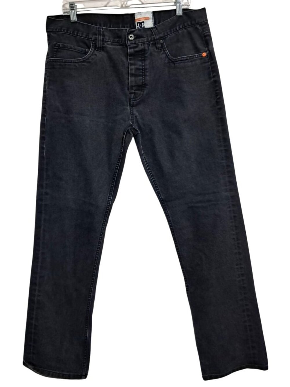 DC Denim Division Jeans Mens Size 36 Straight Fit Button Fly Skater Y2K Cotton B